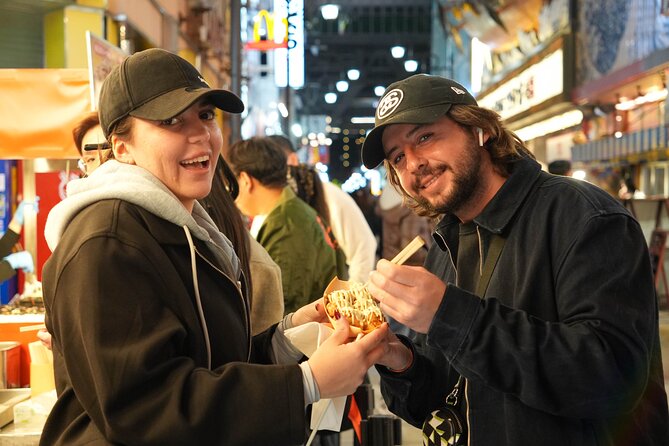 [1 Group Only] Osaka Street Food Tour for Family - Kushikatsu, okonomiyaki, and other possible dishes