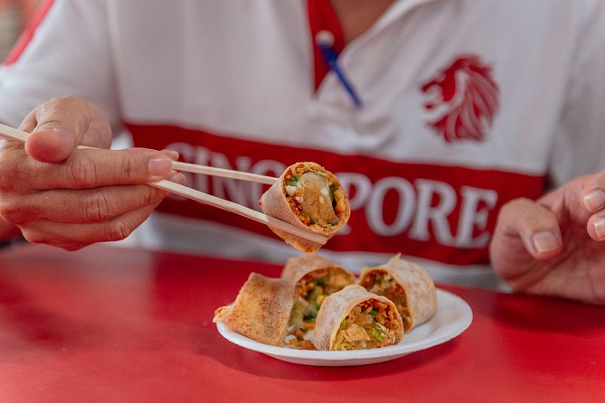 A Taste of Singapore: Hawker Center Private Customized Food Tour - Chinatown: spring rolls, dim sum, and hands-on food talk