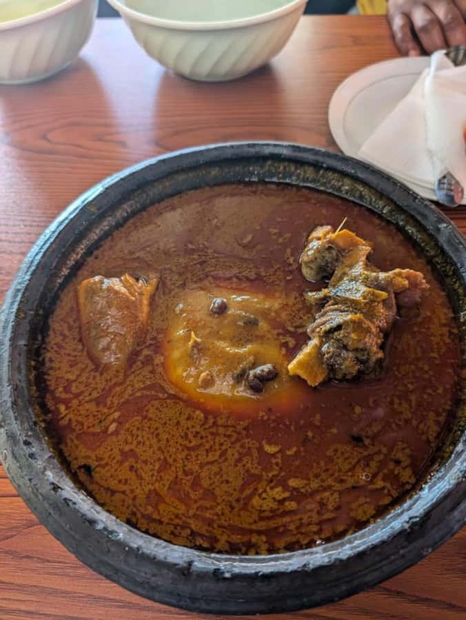 Accra Street Food Tour: Osu Night Market Tour Experience - Osu after dark, with food at street level
