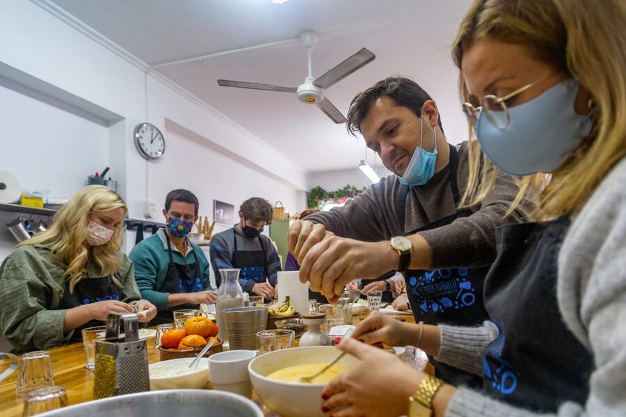 Athens: Food Market Visit and Cooking Class with Wine - Dietary needs and practical limits