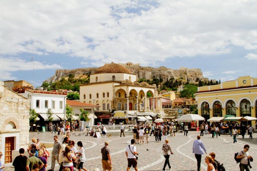 Athens: Street Food Tour Market & City Centre - Traditional shops and street food stops