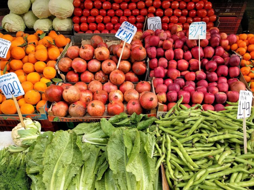 Athens: Tasting workshop and Food Market tour - Honey from different Greek regions