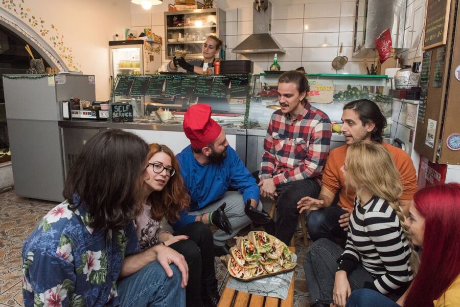 Athens: Vegan Local Street Food Guided Walking Tour - A walking tour with room for local conversation