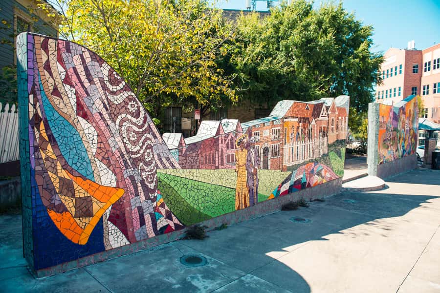 Austin: Street Art and Street Food Tour - The I Love You So Much Mural