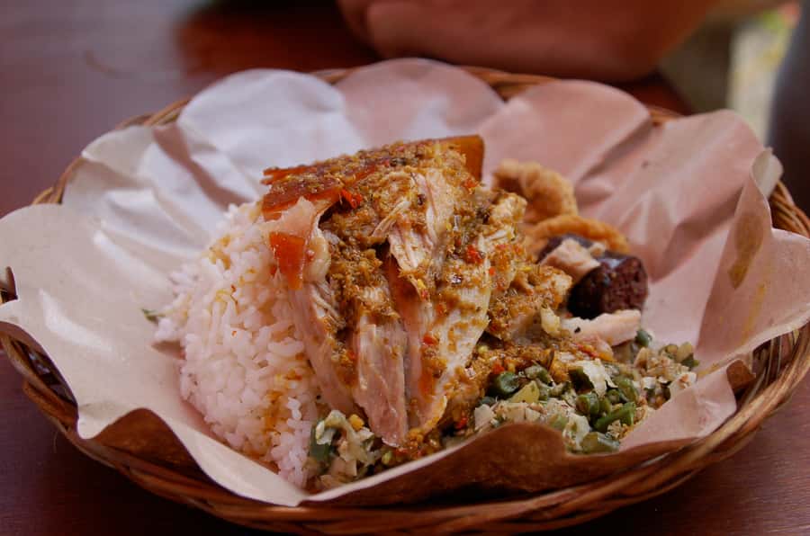 Bali: Authentic Culinary Street Food Experience Tour - Rice dishes, satays, curries, and sweets