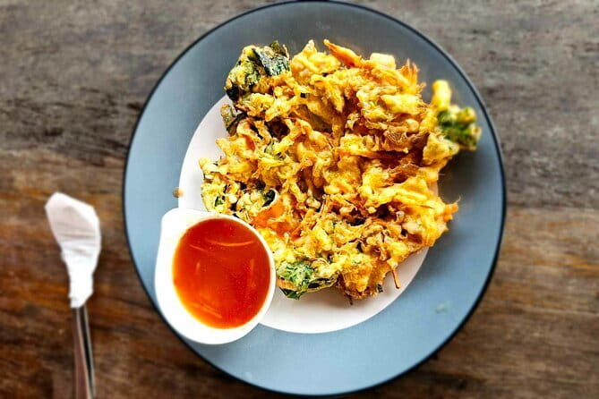 Balinese Street Food Tour By Motorbike All You Can Eat and Drink! - Sate lilit and the Balinese side of the menu