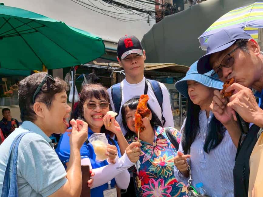 Bangkok: 2-hour Eat with Me CHOB Street Food Lunch Tasting - Practical details for a smoother lunch