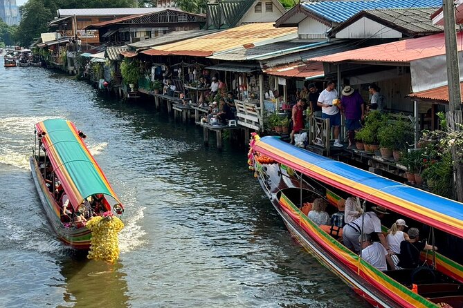 Bangkok 3-in-1 Tour: Longtail Boat,TukTuk & Street Food Adventure - Meeting at Wat Arun for the Canal Ride