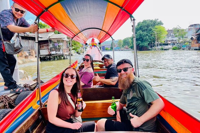 Bangkok 3-in-1 Tour: Longtail Boat,TukTuk & Street Food Adventure - Tuk-Tuk Through Old Town and the Giant Swing