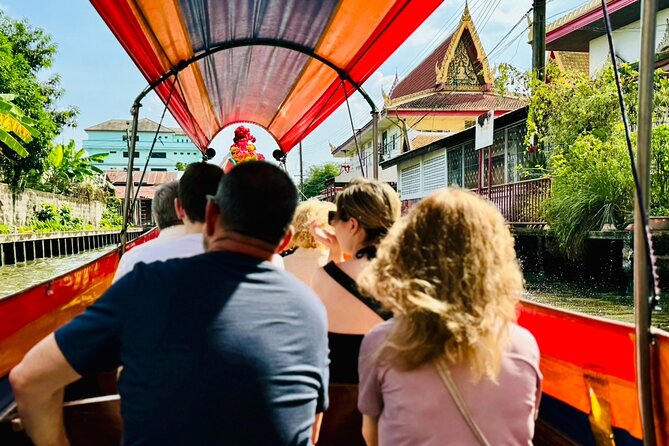 Bangkok 3-in-1 Tour: Longtail Boat,TukTuk & Street Food Adventure - One Hour on Bangkokyai Canal