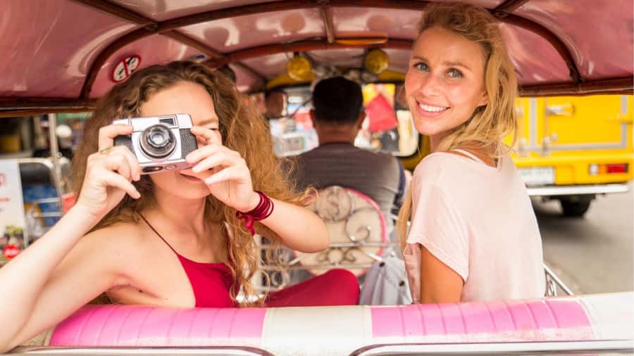 Bangkok: Lebua Sky Bar & China Town Street Food by Tuk Tuk - The Grand Palace, Democracy Monument, and Ratchadamnoen Klang Road