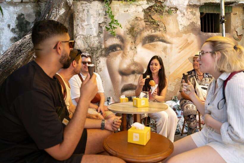 Bangkok: Talad Noi Hidden Gems & Street Food Adventure - Street art, old lanes, and the riverside café pause