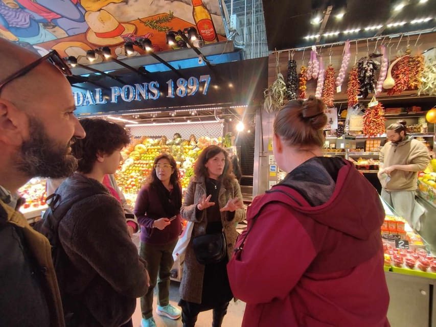 Barcelona: Boqueria Market & Barrio Gotico Street Food Tour - El Born brings the food back into focus