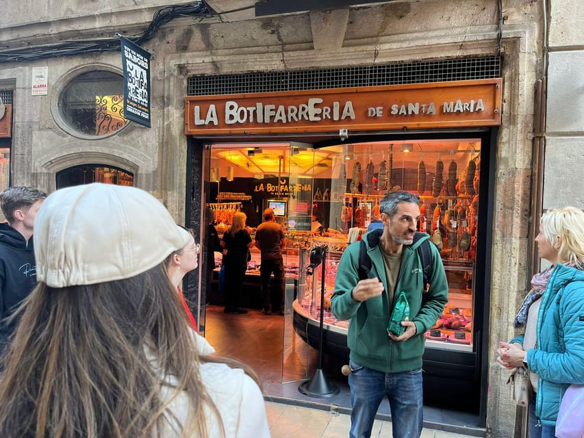 Barcelona: Street Food & Sightseeing Tour with Local Market - Starting at the Liceu mosaic on La Rambla