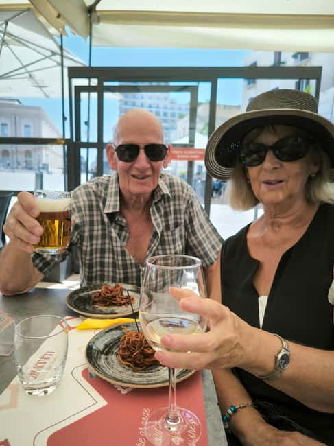 Bari Street Food Tour by Bike - The French quarter and seafront broaden the picture