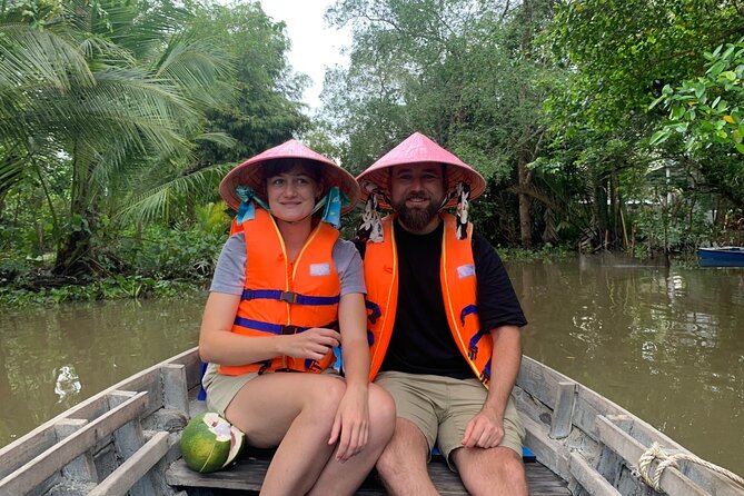 Boat tour on Mekong river see the sunset, small canal, Vegan dinner, street food - Two hours on the water, with room for local snacks