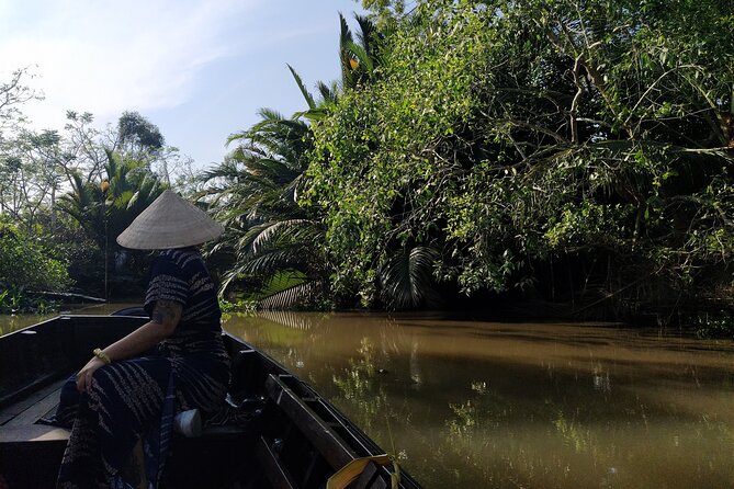 Boat tour on Mekong river see the sunset, small canal, Vegan dinner, street food - Street food at Ninh Kieu Night Market