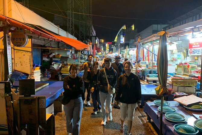 Busan Food Market Tour Seafoods and Street Foods - What the $52 price includes