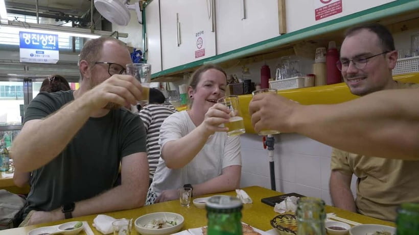 Busan: Food Market Tour, Smash Seafoods and Street Foods - Street food around BIFF Square and Kkangtong Market