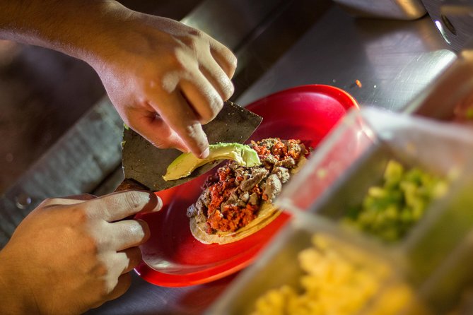 Cancun Taco Tour, Local Beer and Night Market with Transportation - Los Mero’s and the Quesabirria Opening