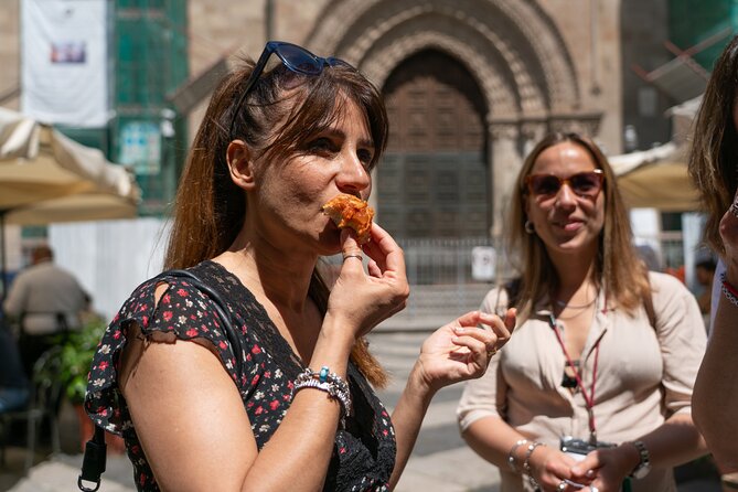 Catania Sicilian Street Food Tour: Small Group by Do Eat Better - Caponata beside Sant’Agata’s cathedral