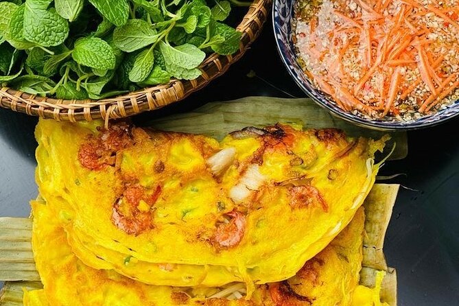 Committed Non-Touristy Saigon Street Food Tour By Scooters/Car - Hue cakes and spring rolls: a quick lesson in texture