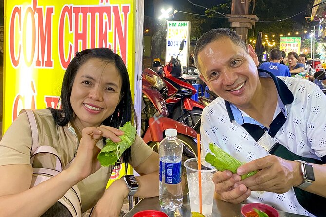 Committed Non-Touristy Saigon Street Food Tour By Scooters/Car - Grilled rice paper, sugarcane juice, and Saigon beer