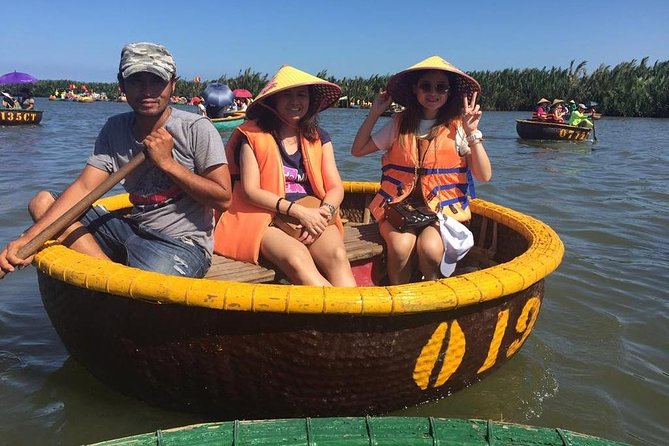 DaNang City & Coconut Jungle-Basket Boat-Hoi An city-Night Market - Bay Mau basket boats and crab catching
