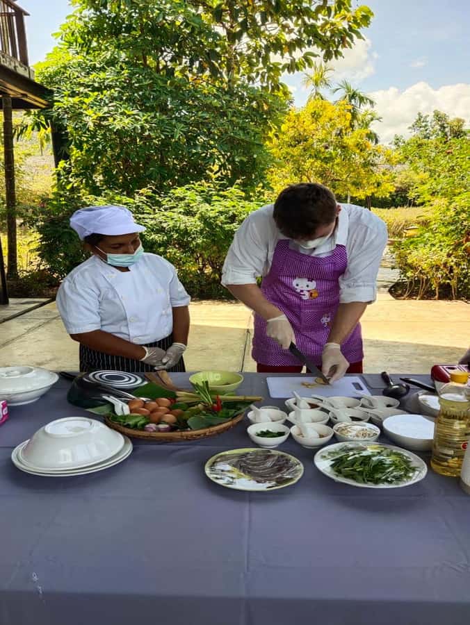 Dinner from cooking class & enjoy local night market - Why this cooking class makes a good Phuket evening