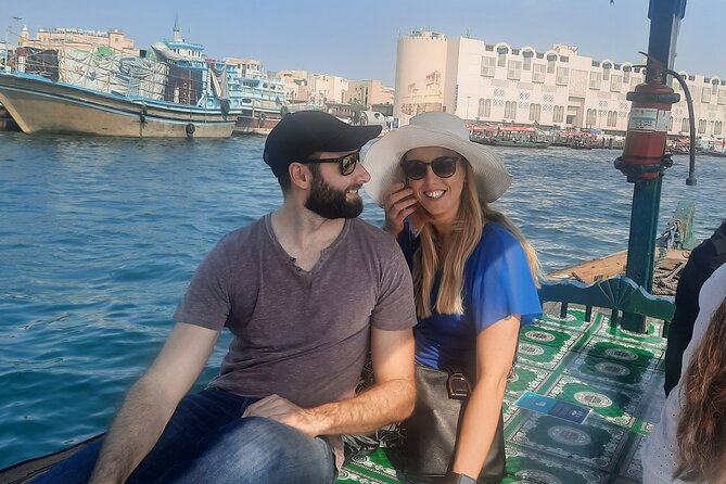 Discover Old Dubai Town, Souks, Street Food, Culture and History - Falafel or shawarma beside the creek