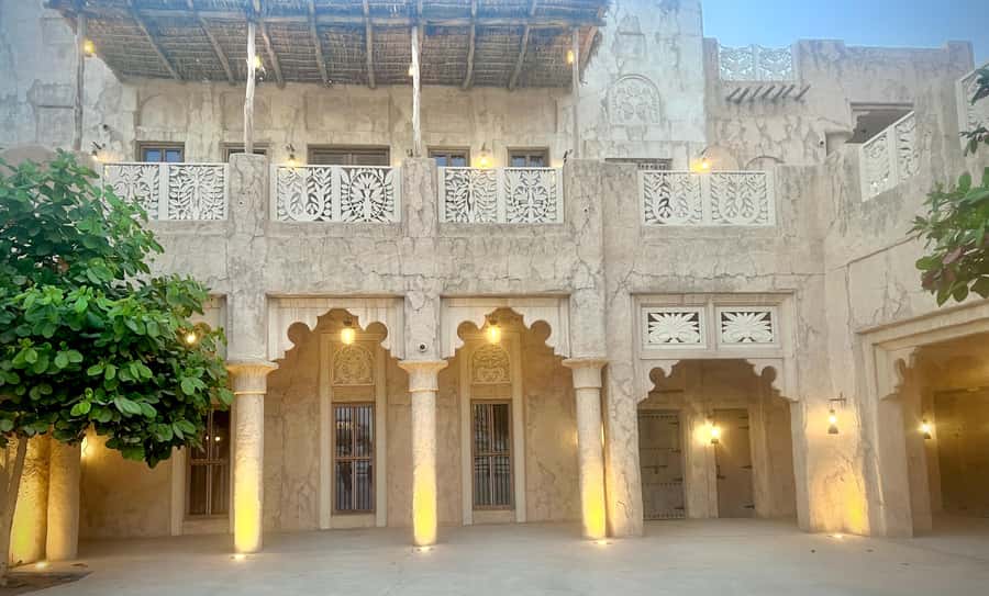 Dubai.Discover Old town,Markets,street food,Abra &Museums - Smelling spices in the old market