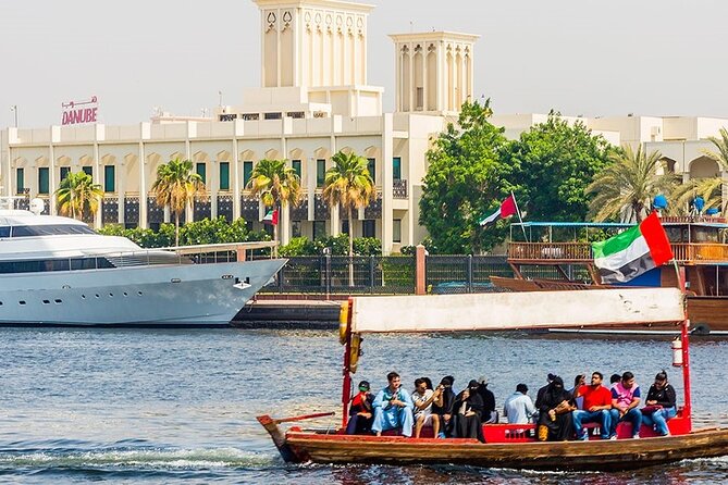 Dubai Old Town, Culture, History, Street food and Souks Tour - Crossing Dubai Creek by abra