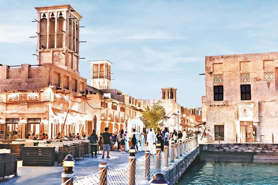 Dubai: Old Town Walking Tour with Abra Cruise & Street Food - Spice Souk and the food stops