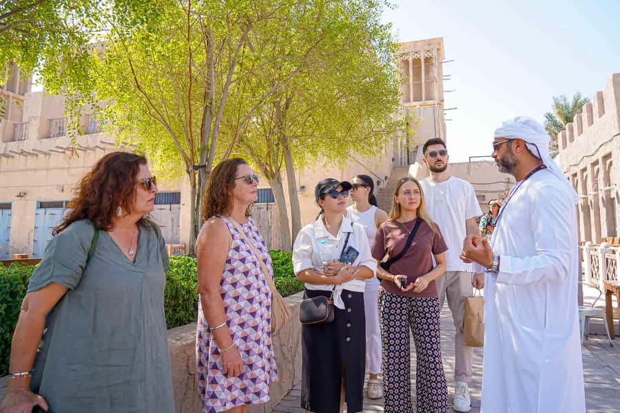 Dubai Private Top Attractions, Premium Vehicle & Street Food - Al Khayma Heritage House and a proper snack break