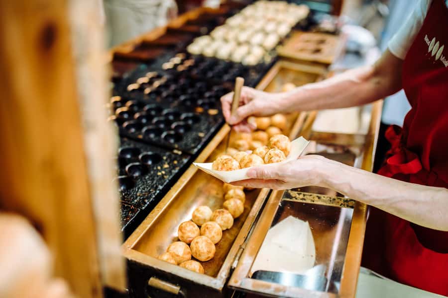 Eat Like a Local in Osaka – Private Custom Street Food Tour - Kushikatsu, oden, and yakisoba in Namba