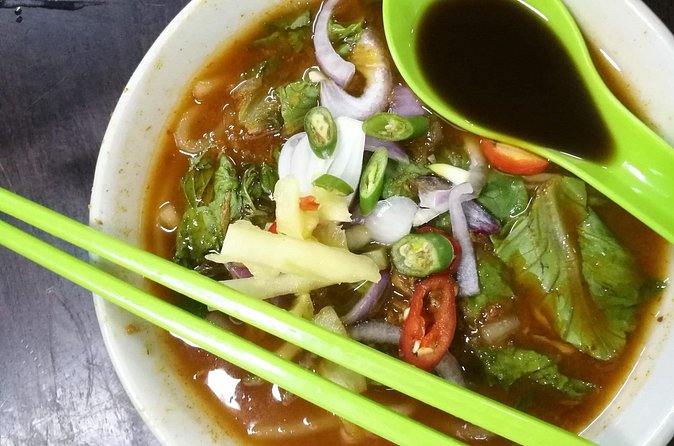 Eat Like A Local: Penang Street Food Tour - Astaka Sungai Pinang brings noodles, rotis, and local drinks