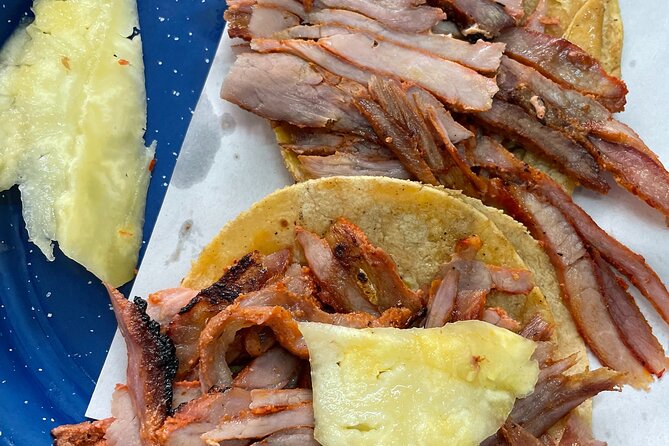 El Centro Street Food Walking Tour - Tamales beside Alameda Central