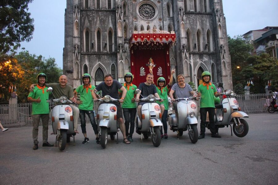 Enjoy Hanoi Like a Local - Vespa & Street Food Tour by Night - Across the Red River to Long Bien Bridge