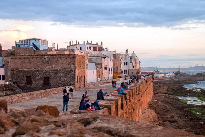 Essaouira Guided Tour: 3 on 1 - Nightlife tour, Live like a local & Street food - Walking the Essaouira ramparts