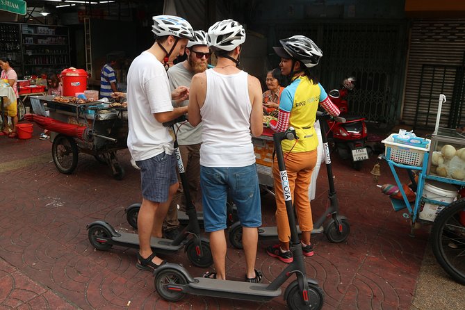 Explore Bangkok by E-Scooter & Try Street Food - Coffee at Baan Kudichin Museum