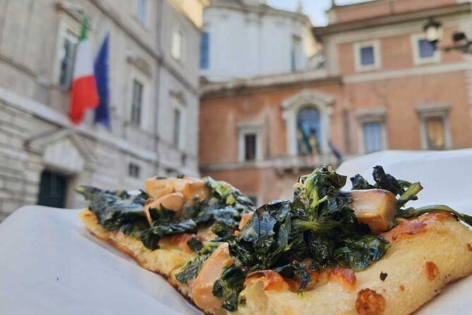 Flavors of Rome Campo Marzio Street Food Tour and Sightseeing - Apollo Sosianus, Bellona, and a slice of homemade pizza