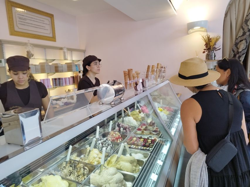 Florence: Street Food Walking Tour with Wine - Crossing toward Ponte Vecchio