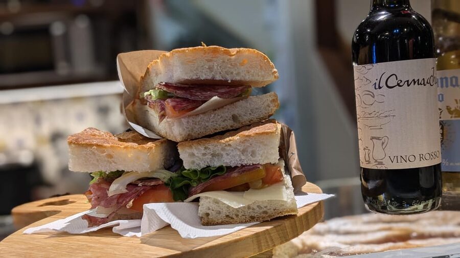 Florence: Street Food Walking Tour with Wine - San Lorenzo Market in the morning
