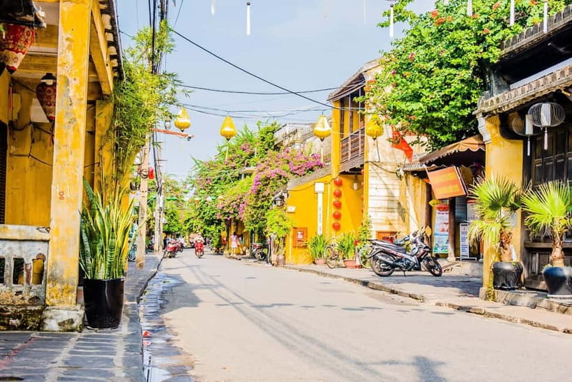 From Da Nang: Hoi An Old Town Tour, Night Market & Boat Ride - From Da Nang to the coconut waterways