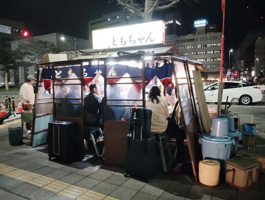 Fukuoka: Nakasu Food Stall Private Guided Tour with Tastings - Timing, queues, weather, and the early start
