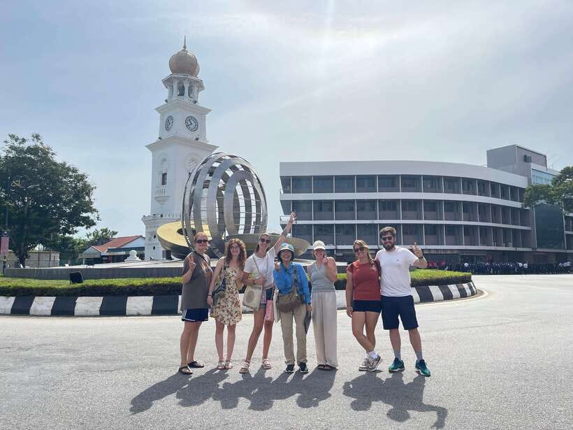 George Town: Heritage Walking Tour with Street Food Tasting - Colonial George Town from the clock tower to the Esplanade
