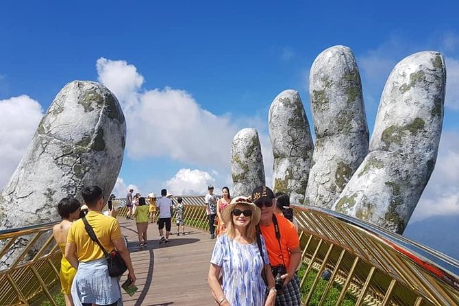 Golden Bridge-Marble Mountain-Hoi An City -Boat Ride-Night Market - Why Ba Na Hills makes this day so popular