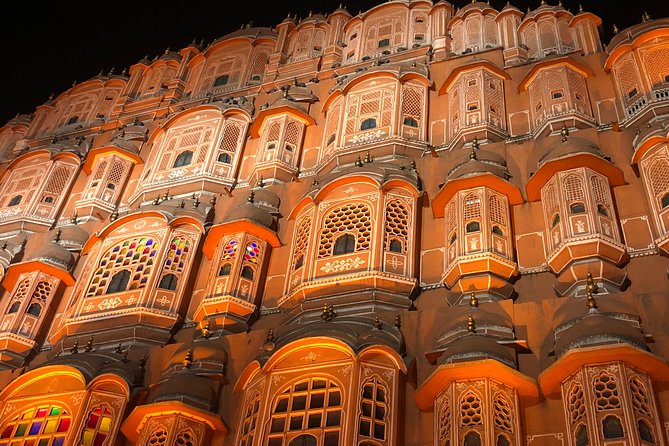 Guided Night Tour of Jaipur With Optional Street Food Tasting - Albert Hall Museum and Jaipur’s old buildings