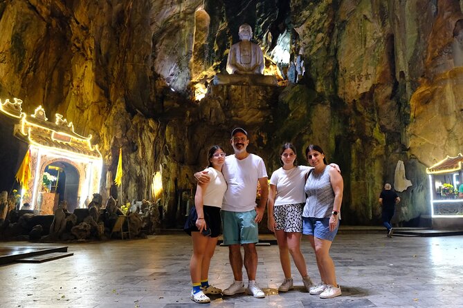 Guided Tour to Marble Mountain &HoiAn City-BoatRide-Night Market - Marble Mountain sets the tone at 2 p.m.