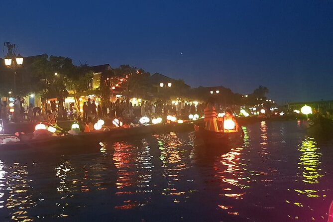 Guided Tour to Marble Mountains & Hoi An Walking Tour , Night Market, Boat Ride - Heat, rain, crowds, and walking time